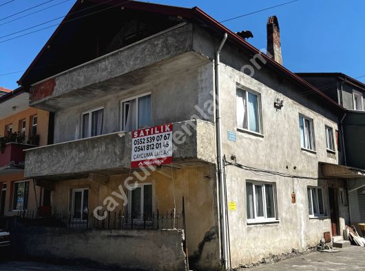 ÇAYCUMA'NIN GÖBEĞİNDE SATILIK 2 KATLI MÜSTAKİL EV **